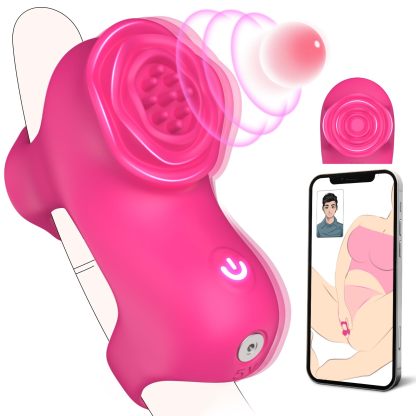 😍Finger Vibrator Female Sex Toys - Mini Vibrator Rose Toy💖