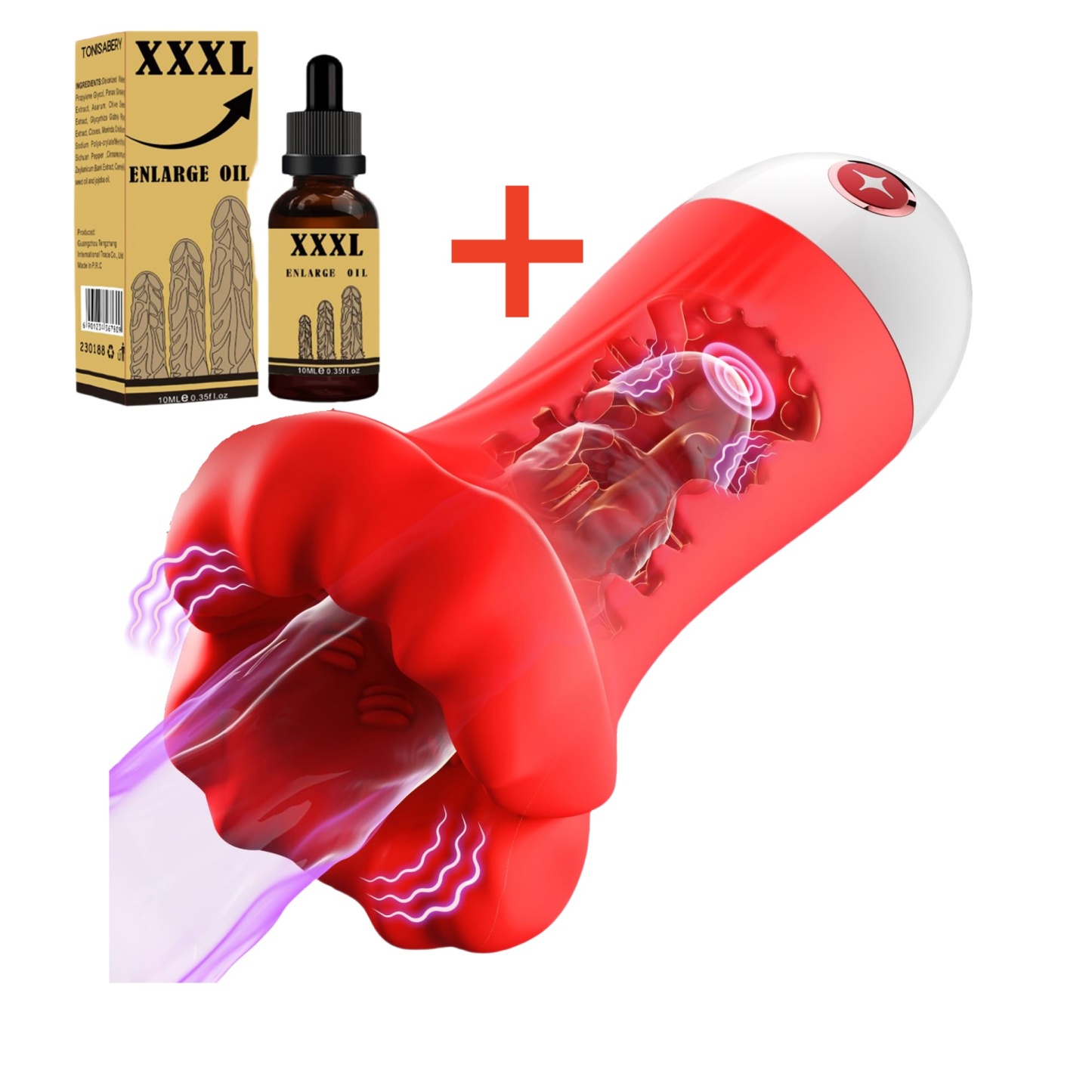 🔥Most Popular in 2024 - 💥4-in-1 Deep Blowjob Penis Vibrator