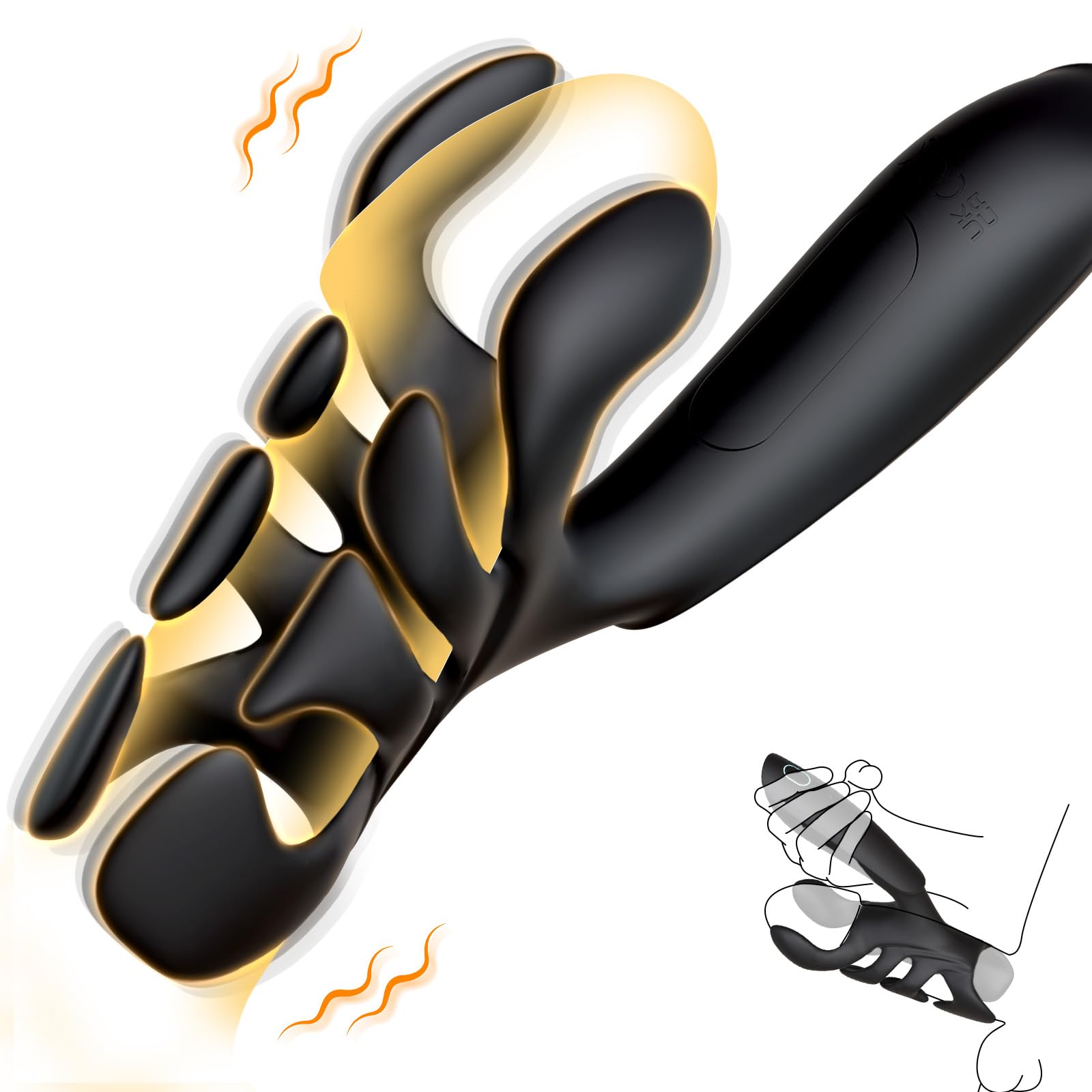 😍Soft Stroke - Male Sex Toys Penis Training Vibrator