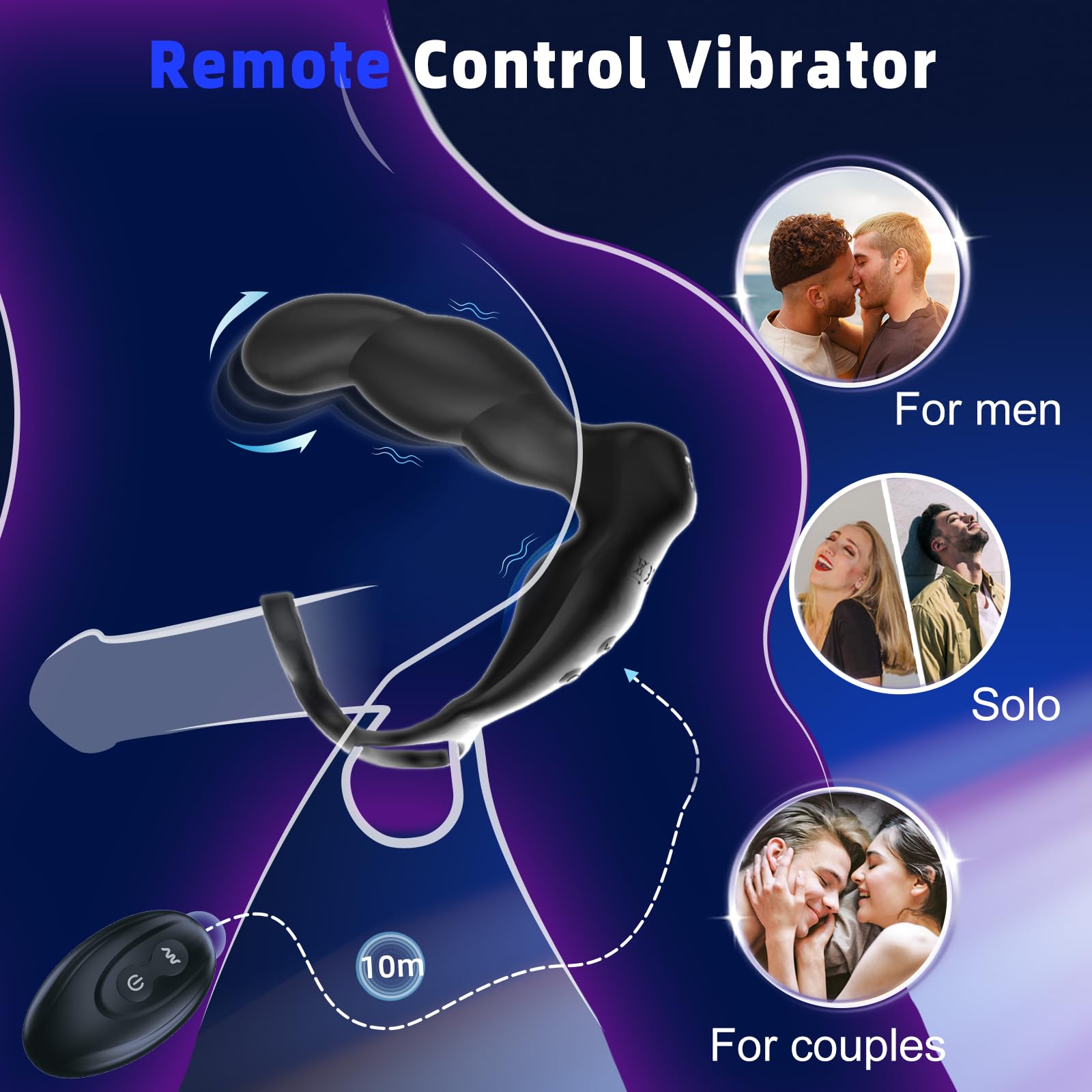 🔥2025 Innovative Design💥 - 😍Prostate Massager✨ - 💖Anal Vibrator🎁