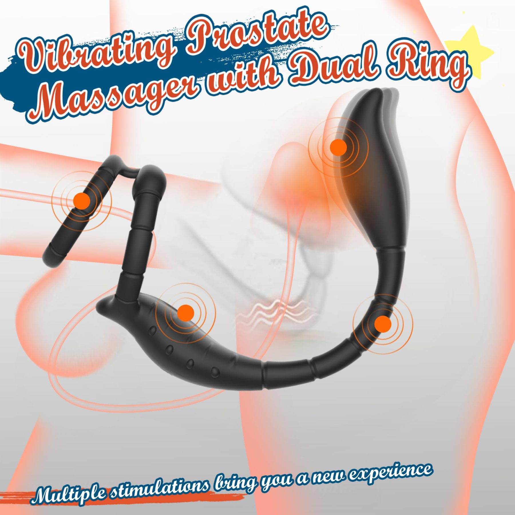 😍Prostate Massager Anal Vibrator - Male Adult Toys✨