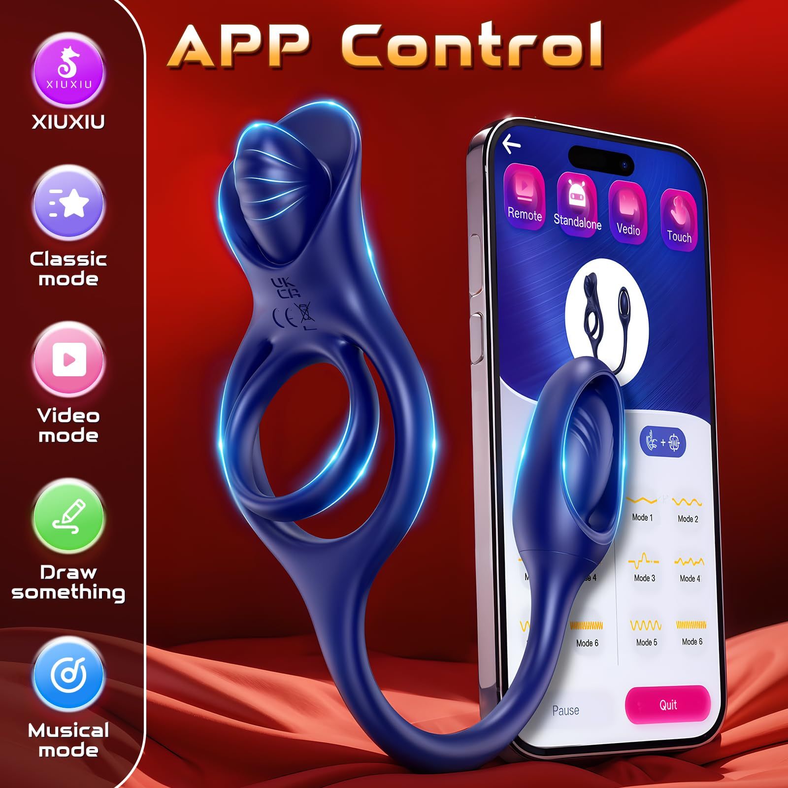 🏆2025 Epic Champion Toys💥 - 😍Male Prostate Massager - Vibrating Cock Ring✨