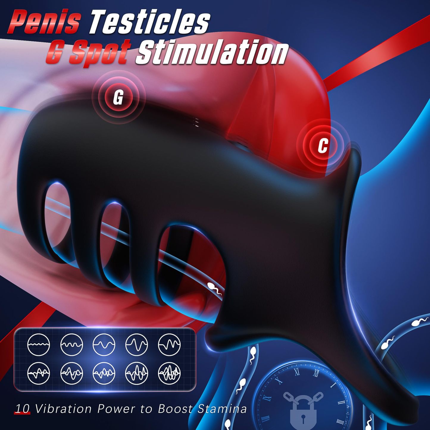 😍2025 Latest Style Penis Sleeve Cock Ring🎁 - 👑Snow Leopard Armor💖