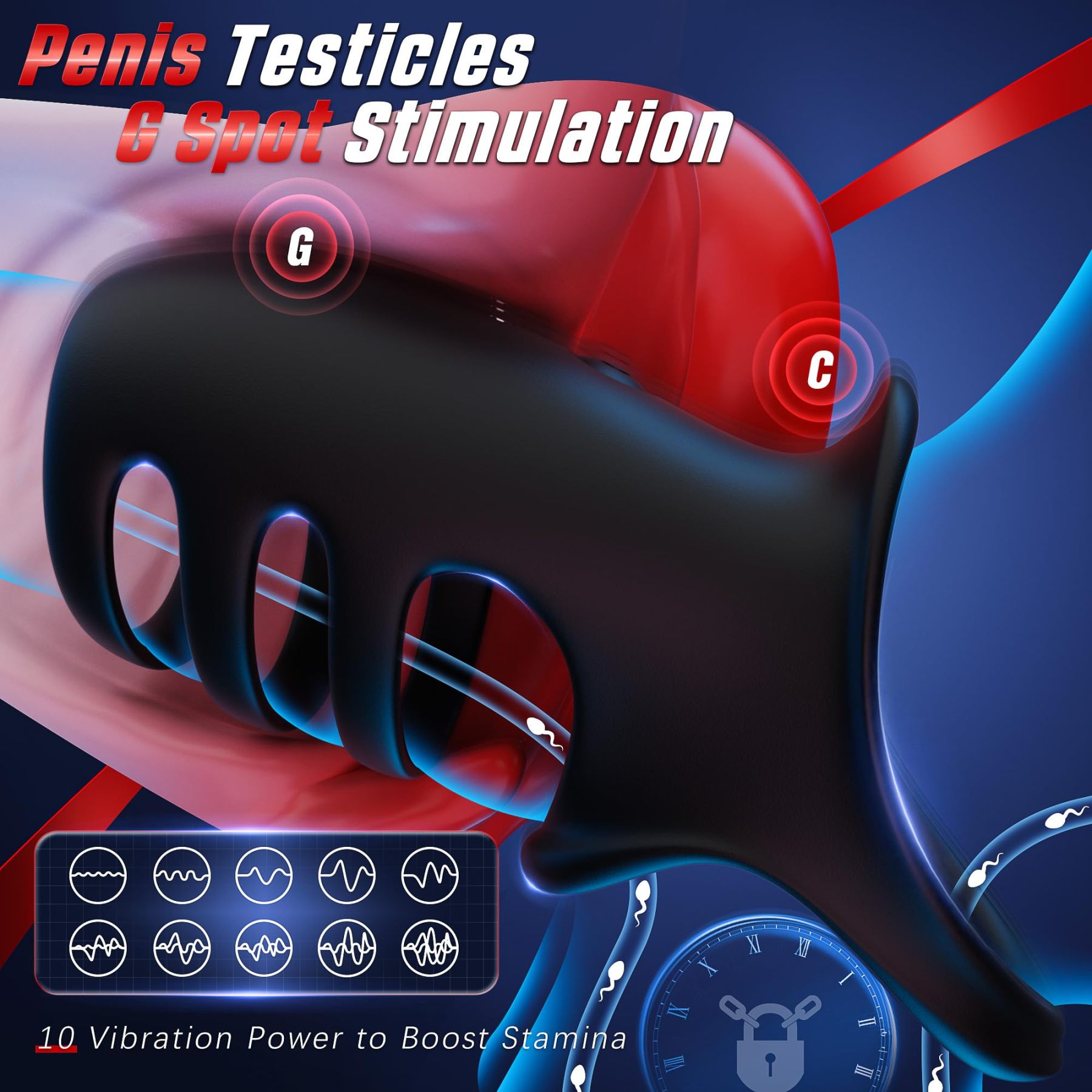 😍2025 Latest Style Penis Sleeve Cock Ring🎁 - 👑Snow Leopard Armor💖