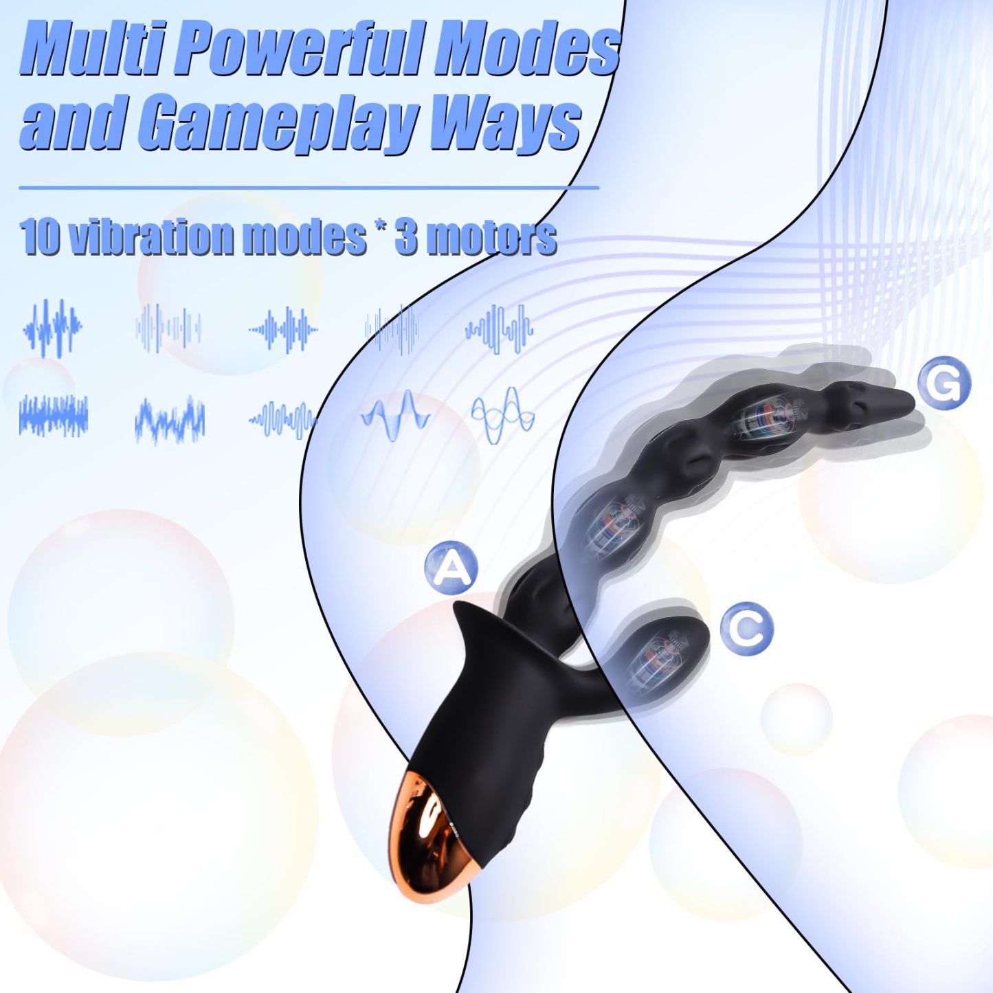 😍2025 Upgraded Progressive Butt Plug - Anal Vibrator💖