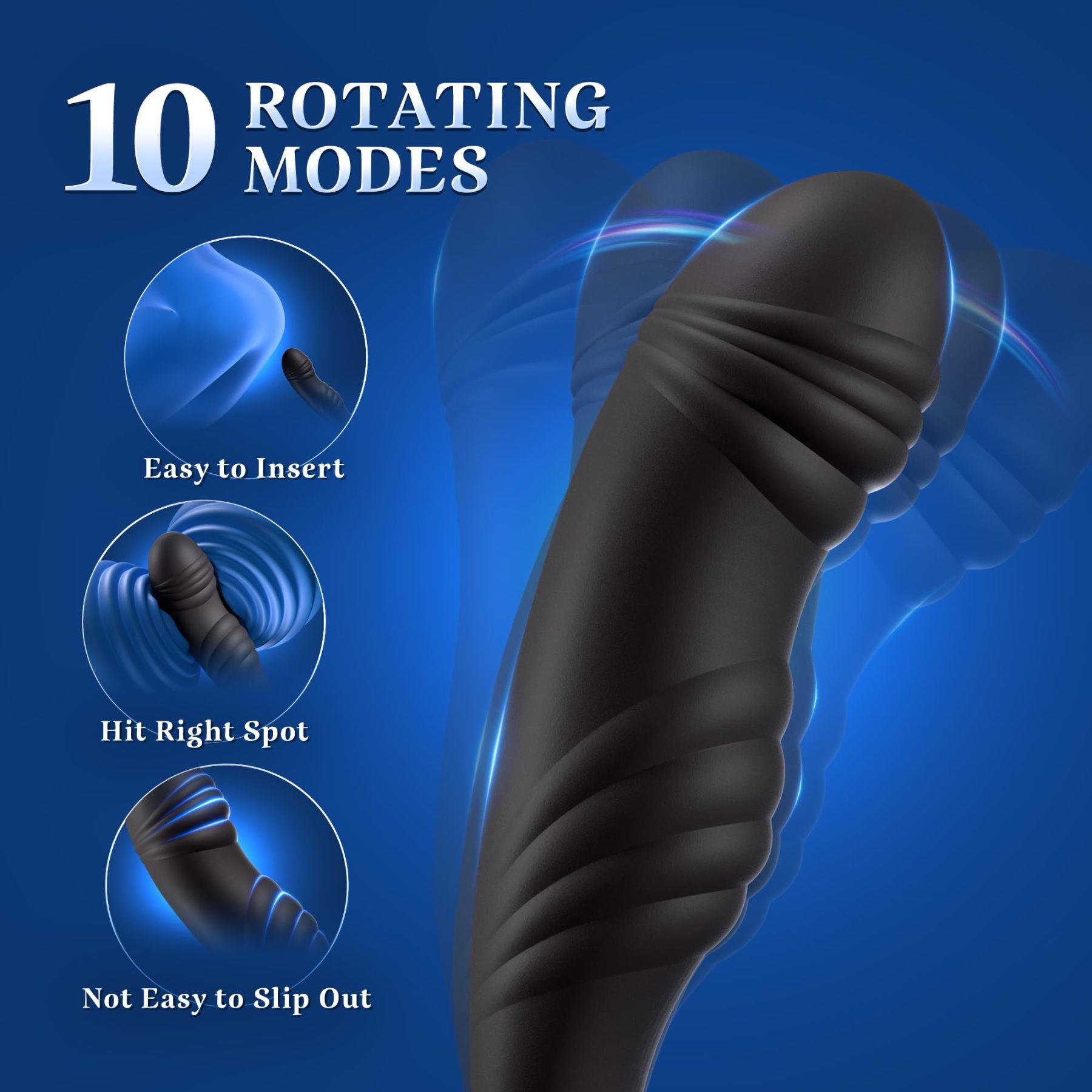 😏 Ultimate Male Pleasure Toy 💥– 😍 4-in-1 Prostate & Anal Massager 🎯