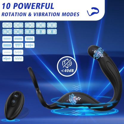 😍Male 360° Rotating Prostate Massager🎁- 💖Anal Sex Toys✨
