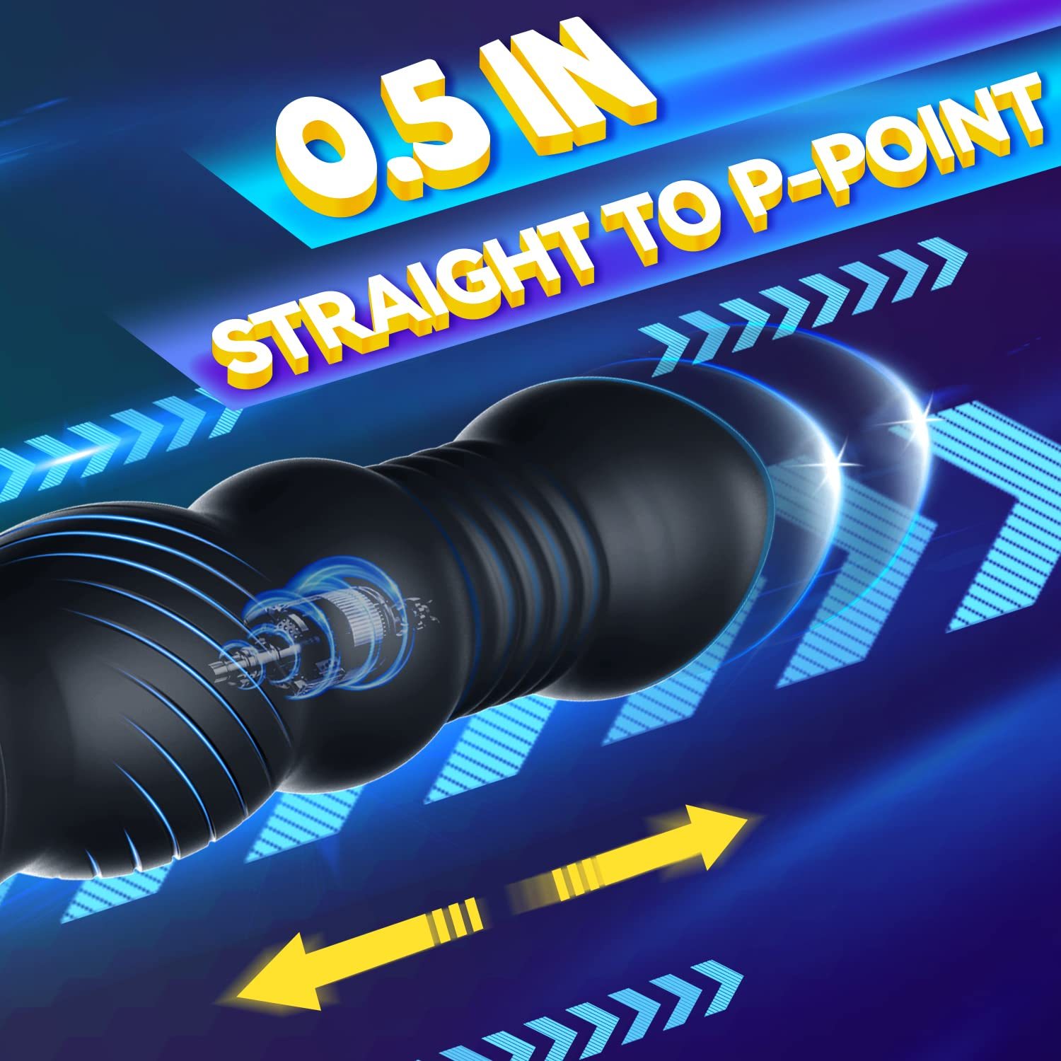 🎁Thrust Anal Vibrator😍- 💖Prostate Massager✨