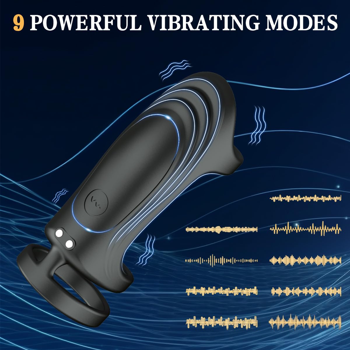 🏆2025 Hot Sale Vibrating Cock Ring✨ - 😍Penis Enhancer💖