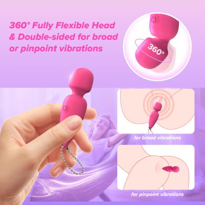 😍Sex Toy Mini Vibrator - Clitoral Vibrator Stimulator 10 Modes💖