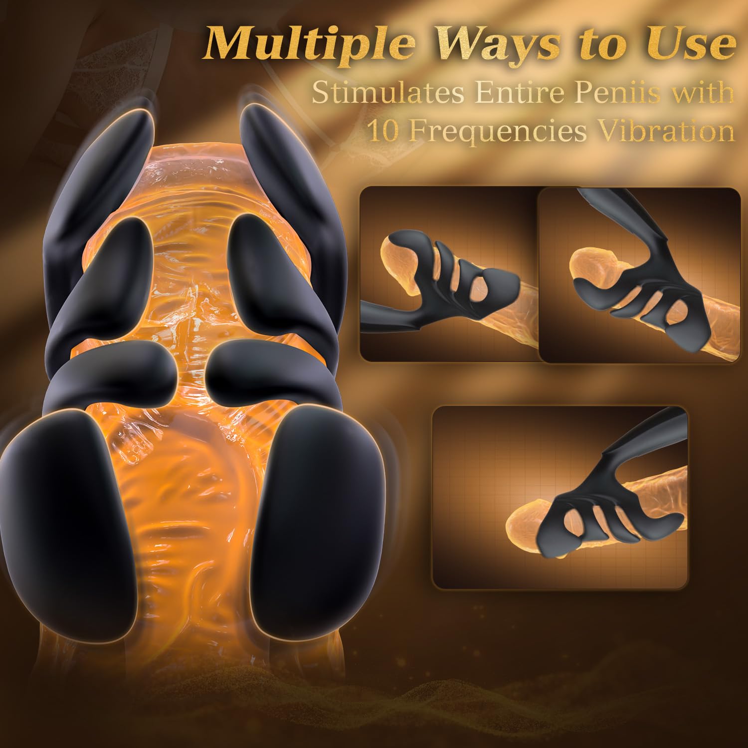 😍Soft Stroke - Male Sex Toys Penis Training Vibrator