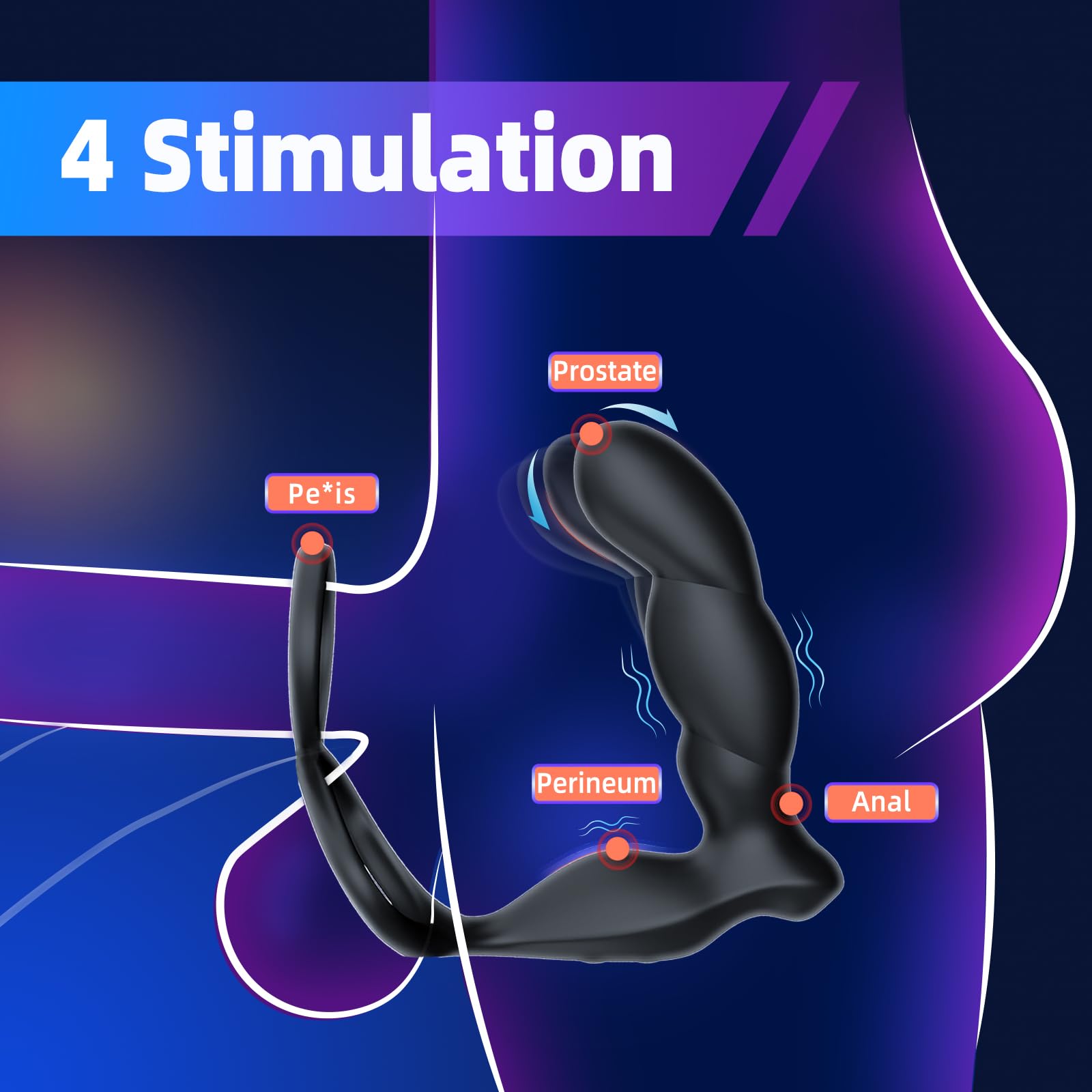 🔥2025 Innovative Design💥 - 😍Prostate Massager✨ - 💖Anal Vibrator🎁