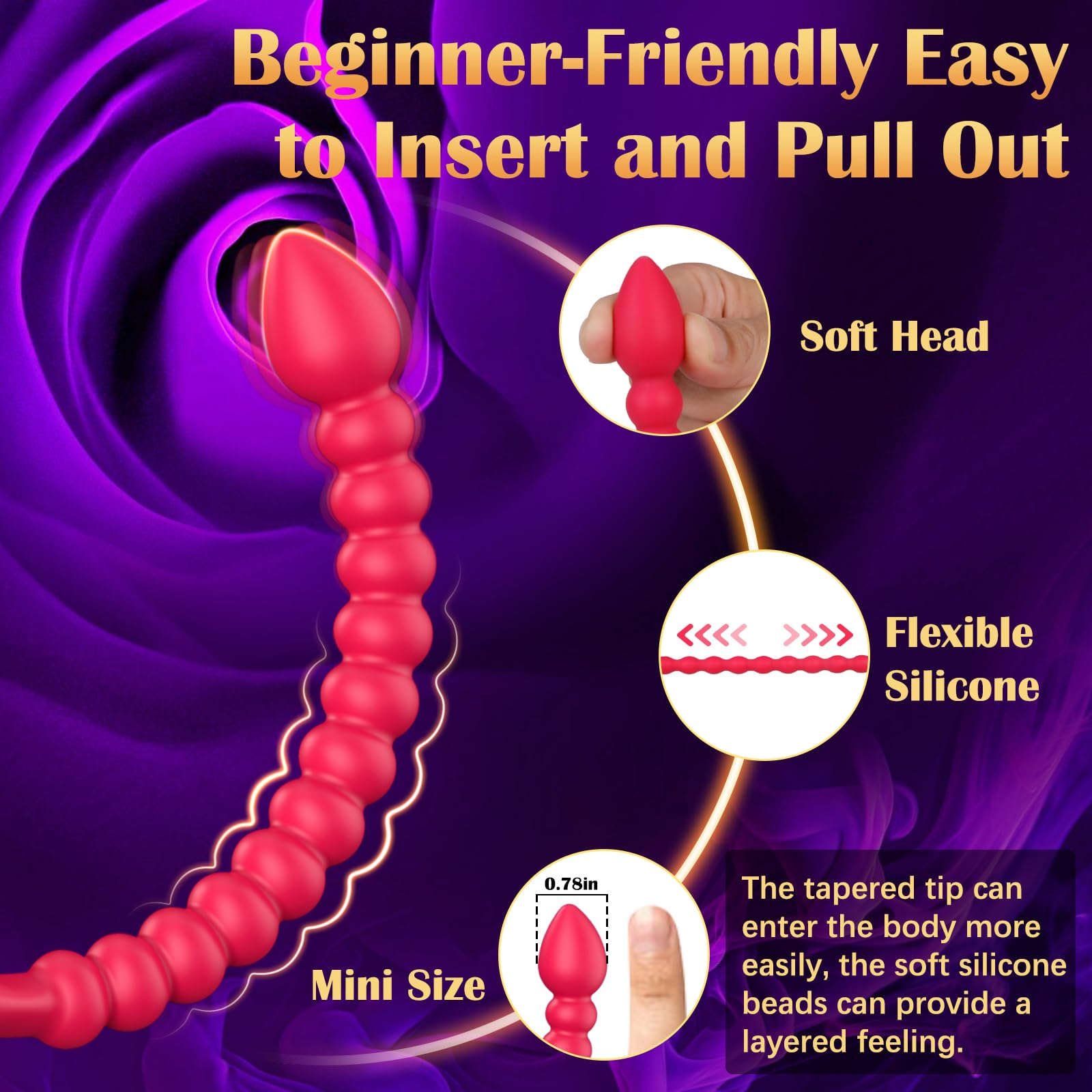 😍Upgraded Vibrating Cock Ring💥 - 💖With Rose Clitoral Vibrator✨