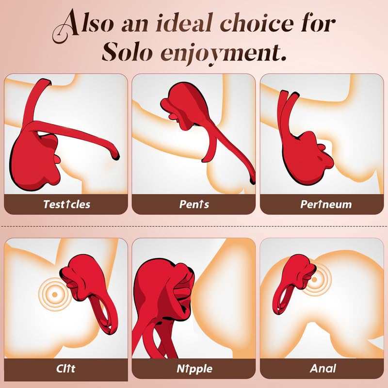 🎁Vibrating Cock Ring Sex Toy💥 - 😍3 in 1 Cock Ring Vibrator Clitoral Stimulator✨