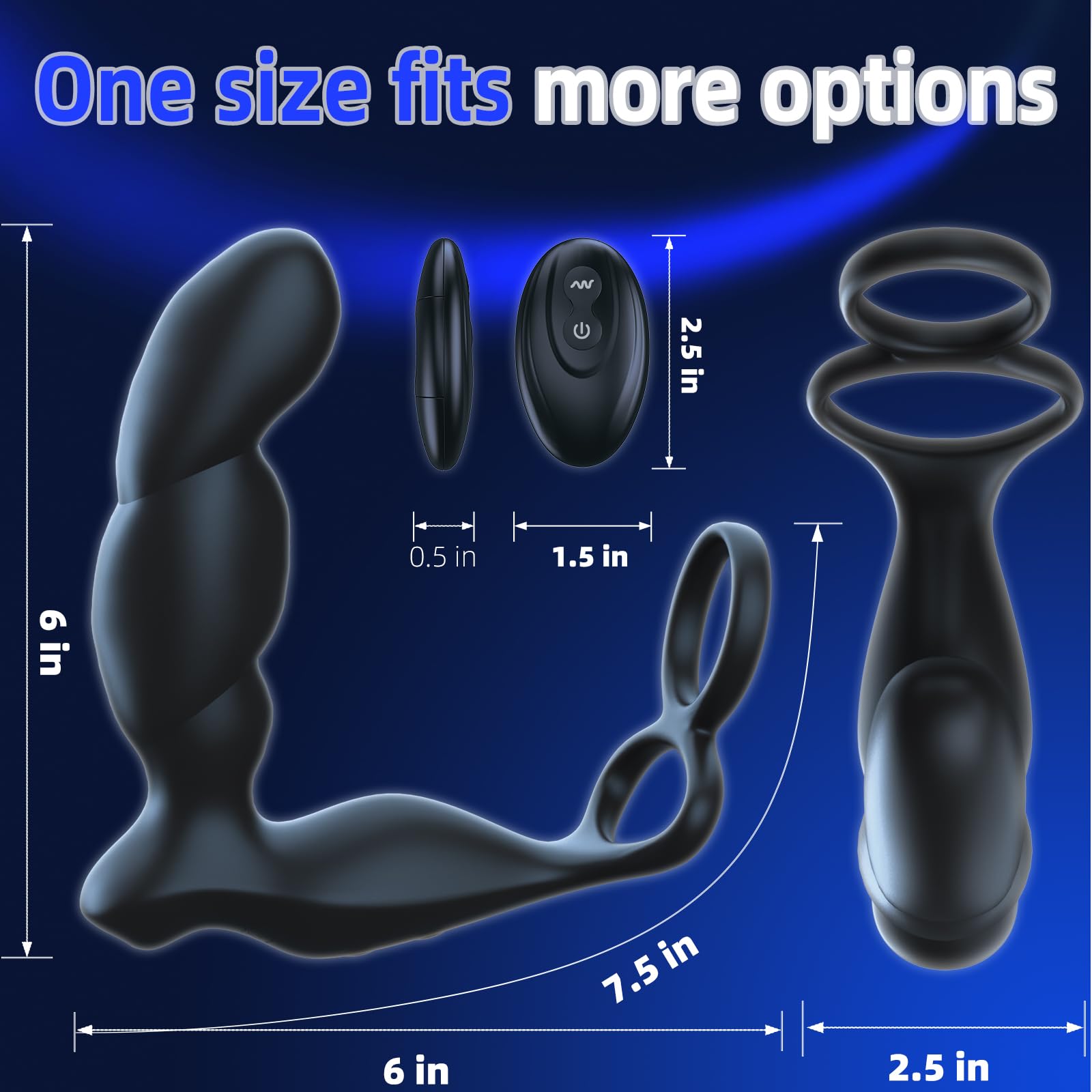 🔥2025 Innovative Design💥 - 😍Prostate Massager✨ - 💖Anal Vibrator🎁