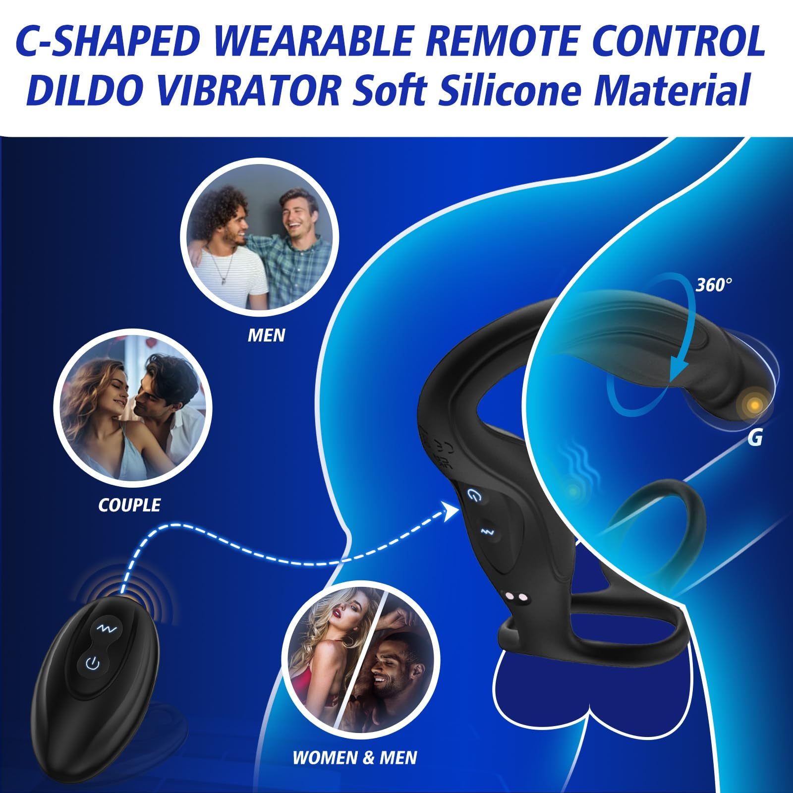 😍Male 360° Rotating Prostate Massager🎁- 💖Anal Sex Toys✨