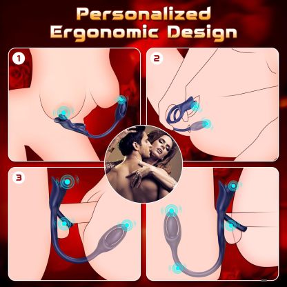 🏆2025 Epic Champion Toys💥 - 😍Male Prostate Massager - Vibrating Cock Ring✨