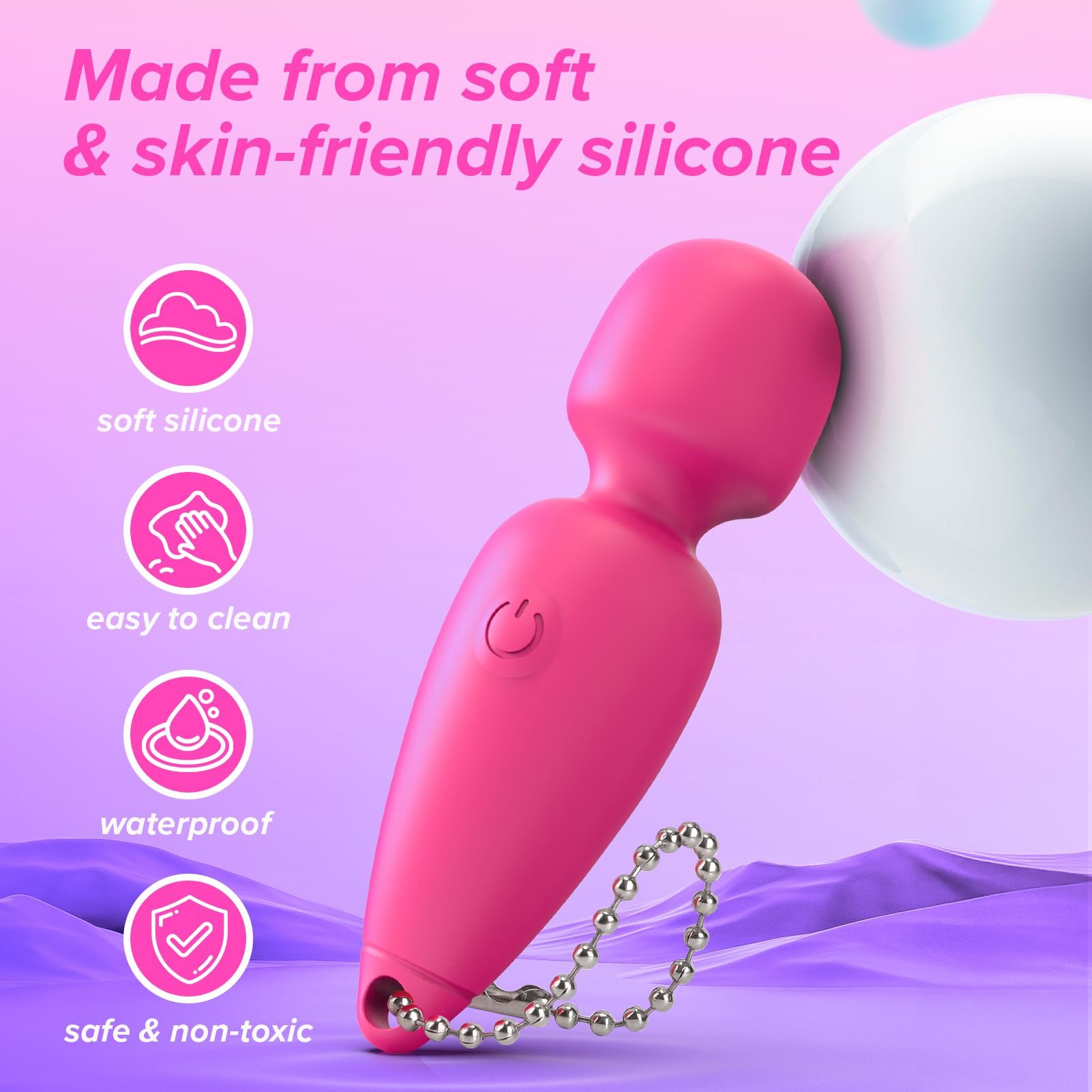 😍Sex Toy Mini Vibrator - Clitoral Vibrator Stimulator 10 Modes💖