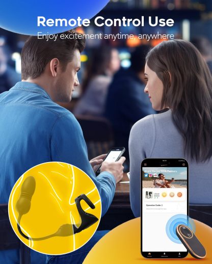 😍Prostate Massager Anal Thrust Vibration - Smart APP Controlled💖