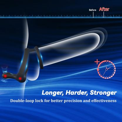  😘Cock Rings Vibrators for Men - Pleasure Penis Ring Vibrator Couples Adult Sex Toys