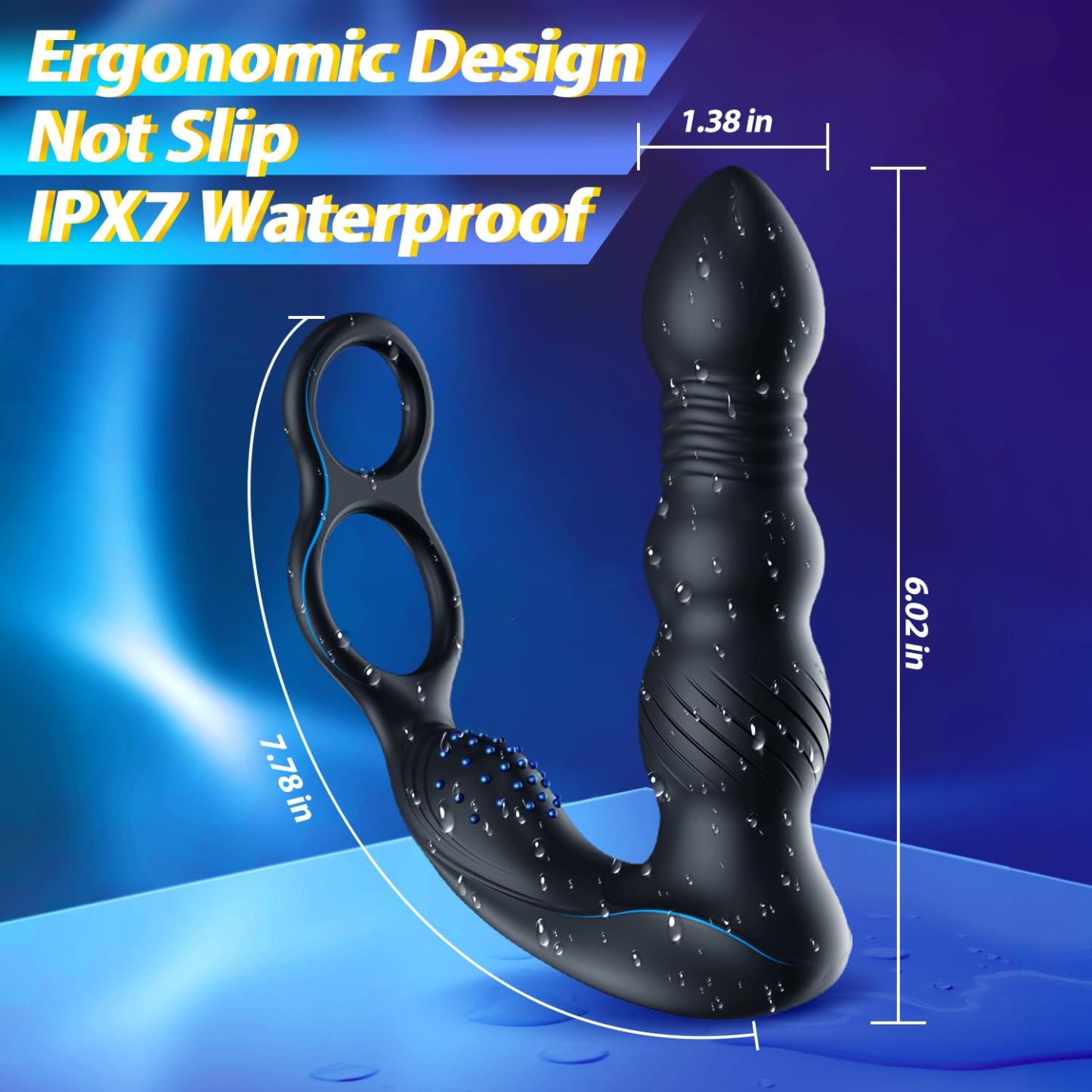 🎁Thrust Anal Vibrator😍- 💖Prostate Massager✨