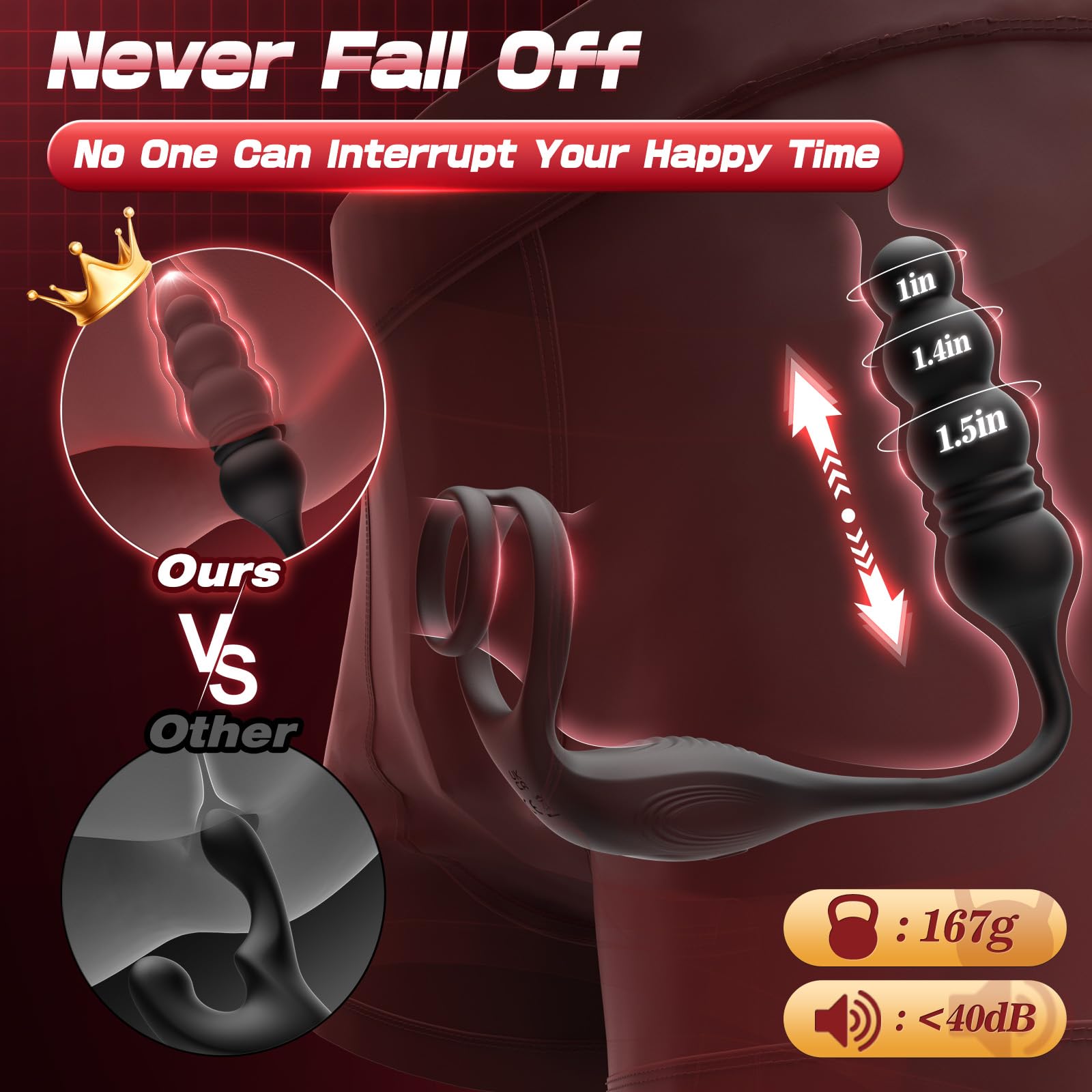 🎁2025 Epic Prostate Massager 💥- 😍Fantasy Anal Plug💖