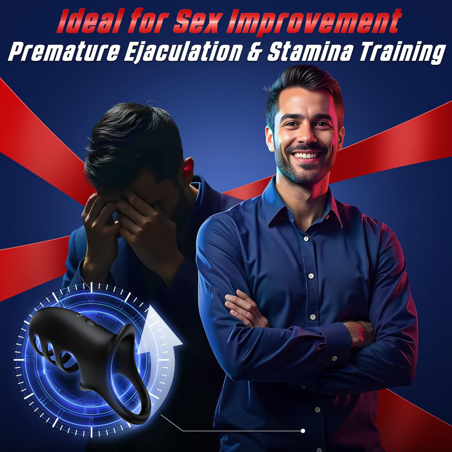 😍2025 Latest Style Penis Sleeve Cock Ring🎁 - 👑Snow Leopard Armor💖