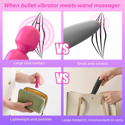 😍Sex Toy Mini Vibrator - Clitoral Vibrator Stimulator 10 Modes💖