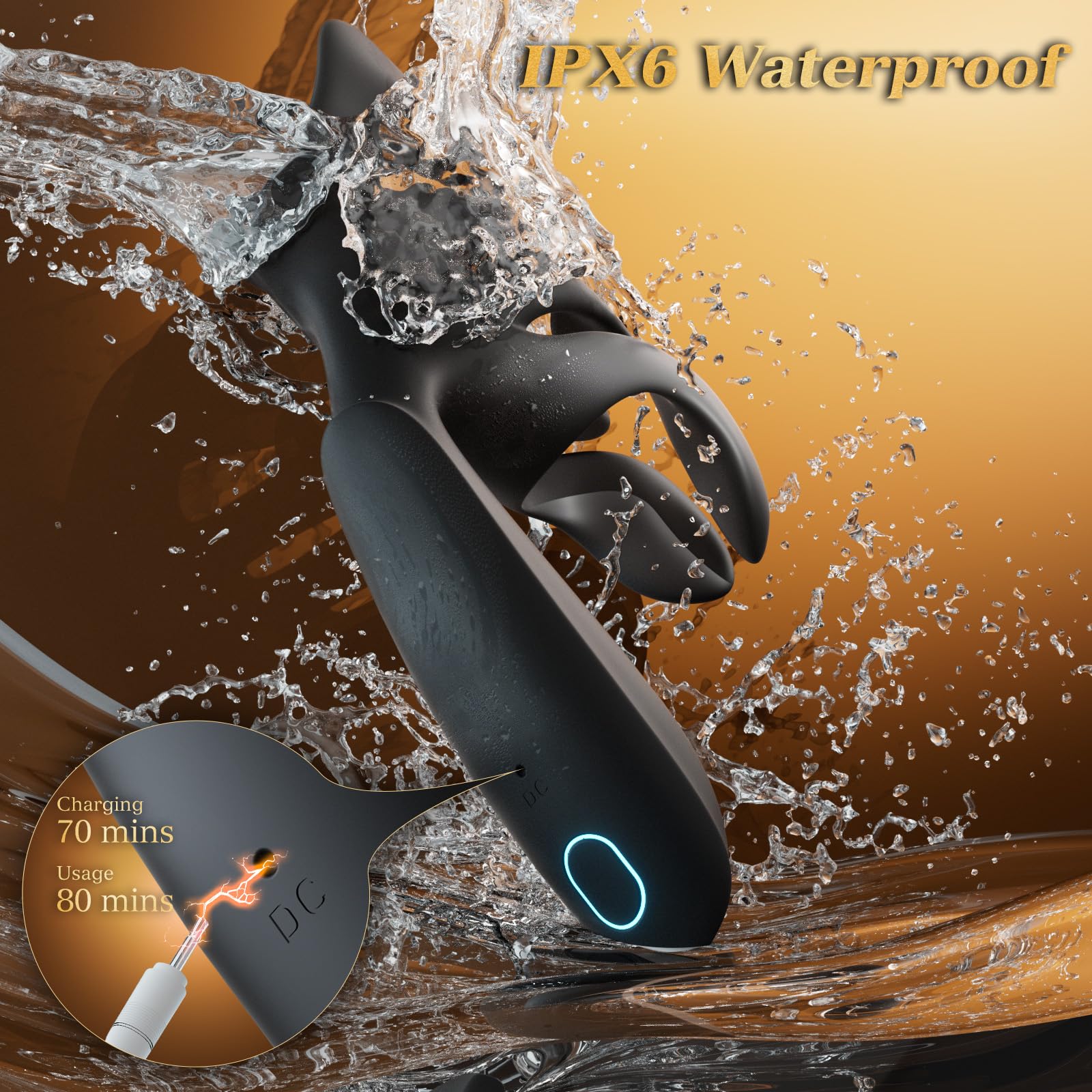 😍Soft Stroke - Male Sex Toys Penis Training Vibrator