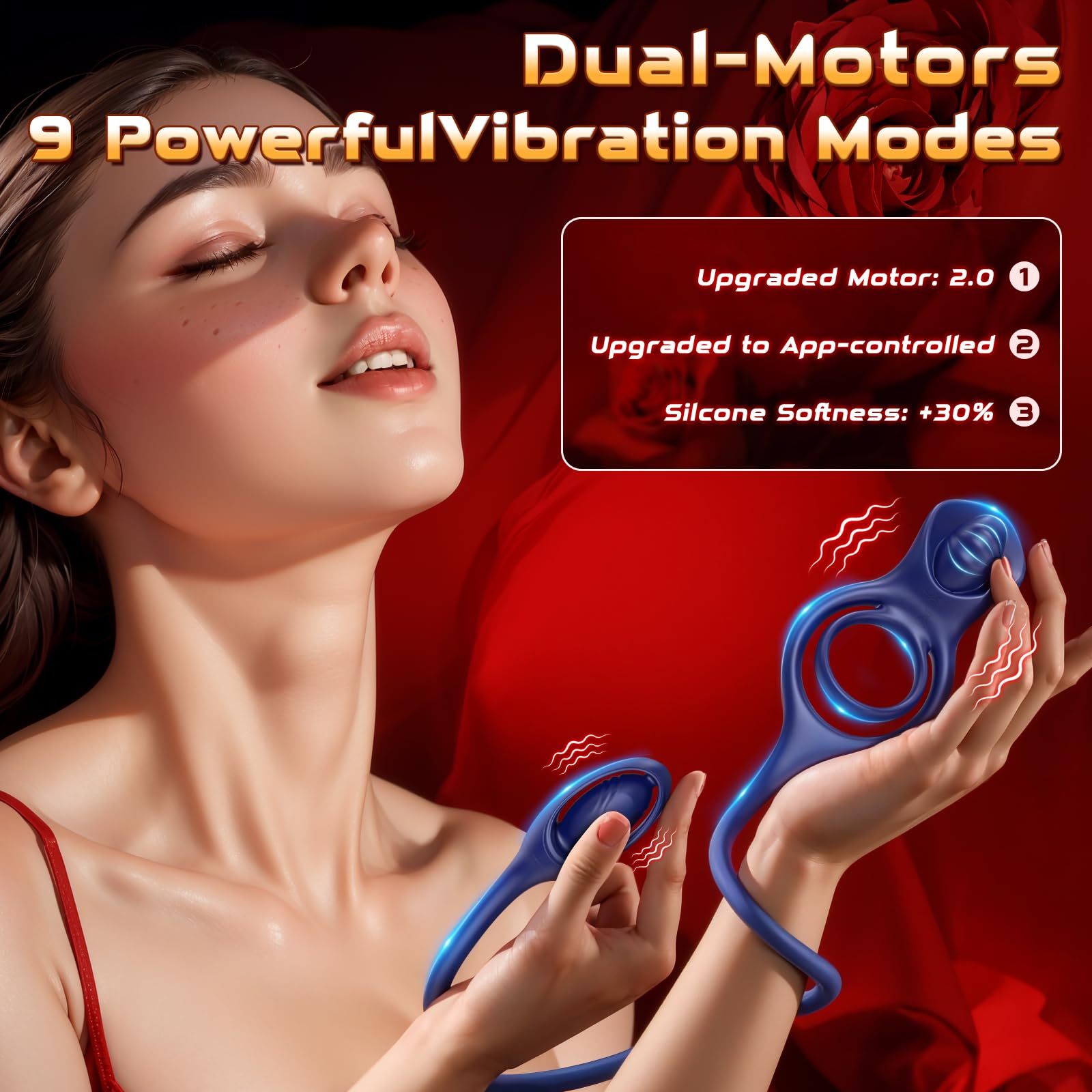 🏆2025 Epic Champion Toys💥 - 😍Male Prostate Massager - Vibrating Cock Ring✨