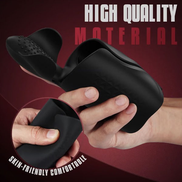 10 Vibrating Wrapped Pulse Masturbation Trainer