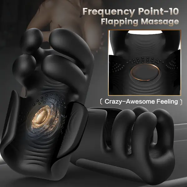 😍Men's Massager - Finger Pinchin Tapping Penis Vibrator