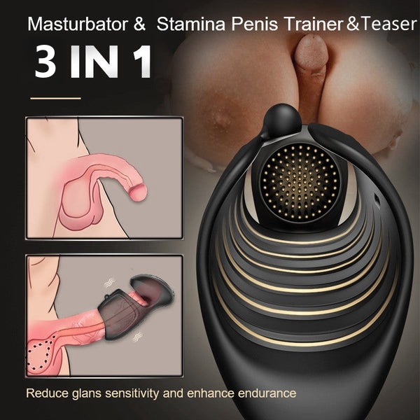 Adjustable Buckle Penis Vibrator