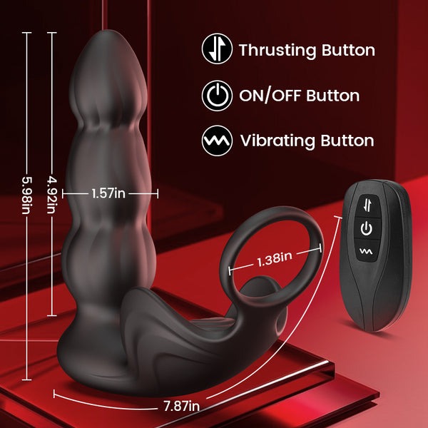 😍Thrust Vibration Prostate Massager 🎁- 💖Anal Vibrator✨
