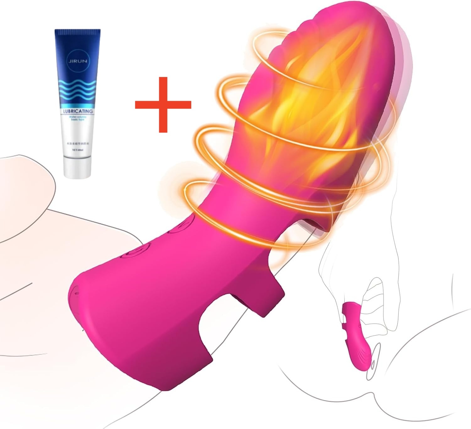 😍Finger vibrator adult female sex toys✨