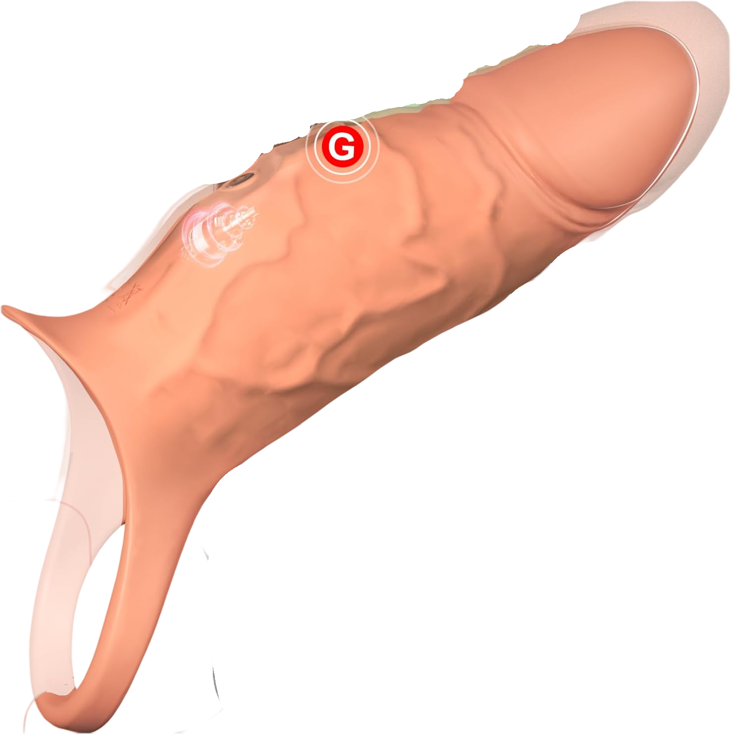 👑 2025 PleasureForge™ Vibrating Penis Extender💋 — 😍Every stroke hits hard and deep💖