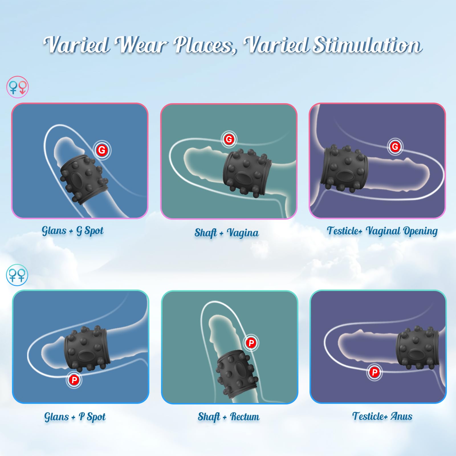 💥2024 New Launch Couple Toys-🏆Vibrating Penis Sleeve