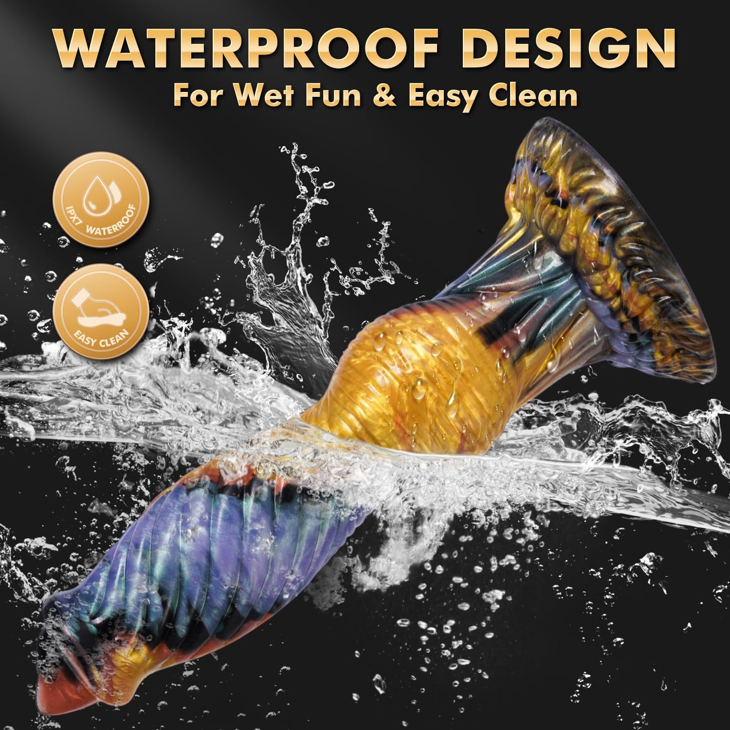 🔥2024 new model on the market-💥Colorful Gold Firebird Vibrator