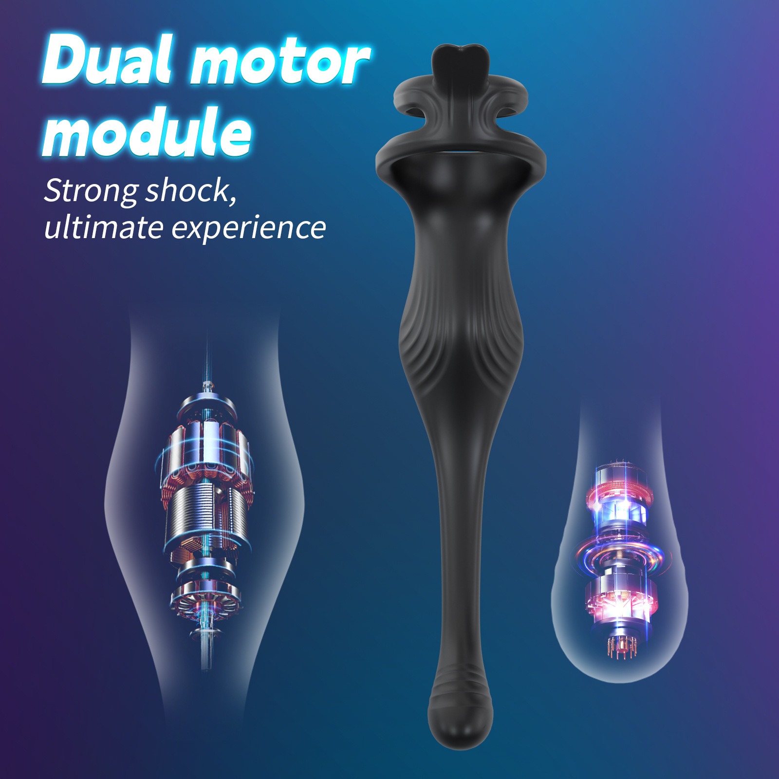 😍Vibrating Prostate Anal Massager💥-💖Male Sex Toys Adult Toys Penis Ring✨