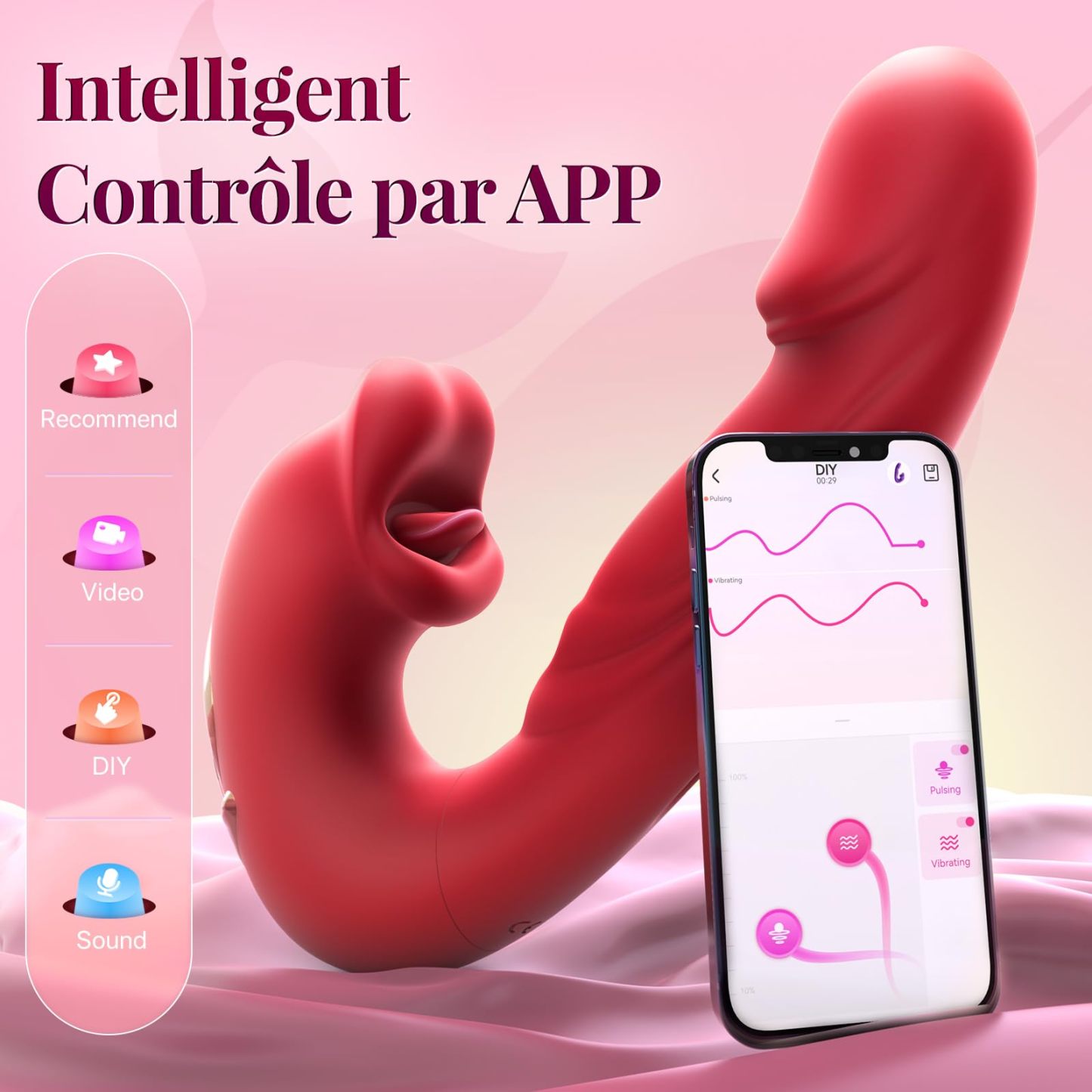 🎁2024 New Upgraded Thrusting Dildo