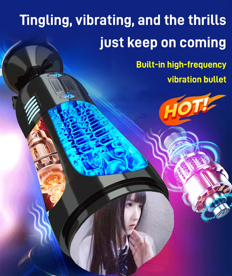 【Confidential delivery】Fully automatic retractable decompression cup, no need to hold it by hand