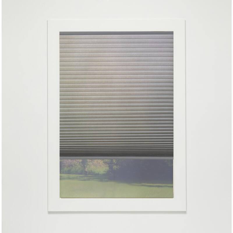 Cut-to-Width Cordless Light Filtering Eco Polyester Honeycomb Cellular Shade 29 in. W x 64 in. L-Paradise Island Wear