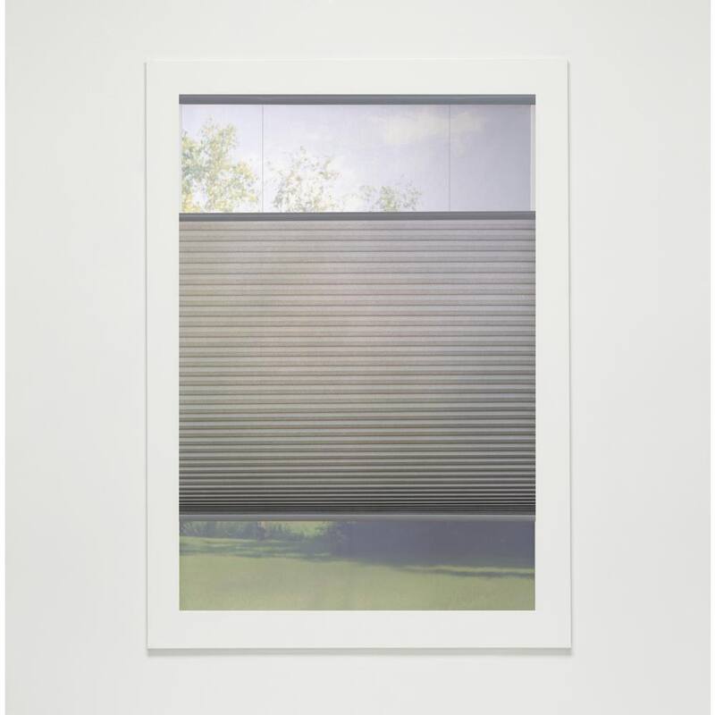 Cut-to-Width Cordless Light Filtering Eco Polyester -Down Bottom-Up Cellular Shade 20.5 in. W x 84 in. L-Paradise Island Wear