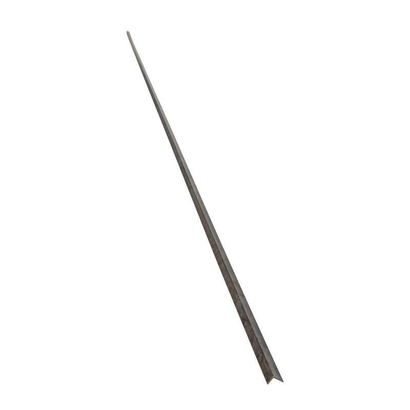 Ashen Slate 94 in. Vinyl Backsplash Accessory L Trim(5-Pack)-Paradise Island Wear