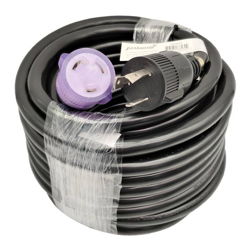 25 ft. 10/3 30 L6-30 Extension Cord L6-30P to L6-30R-Paradise Island Wear