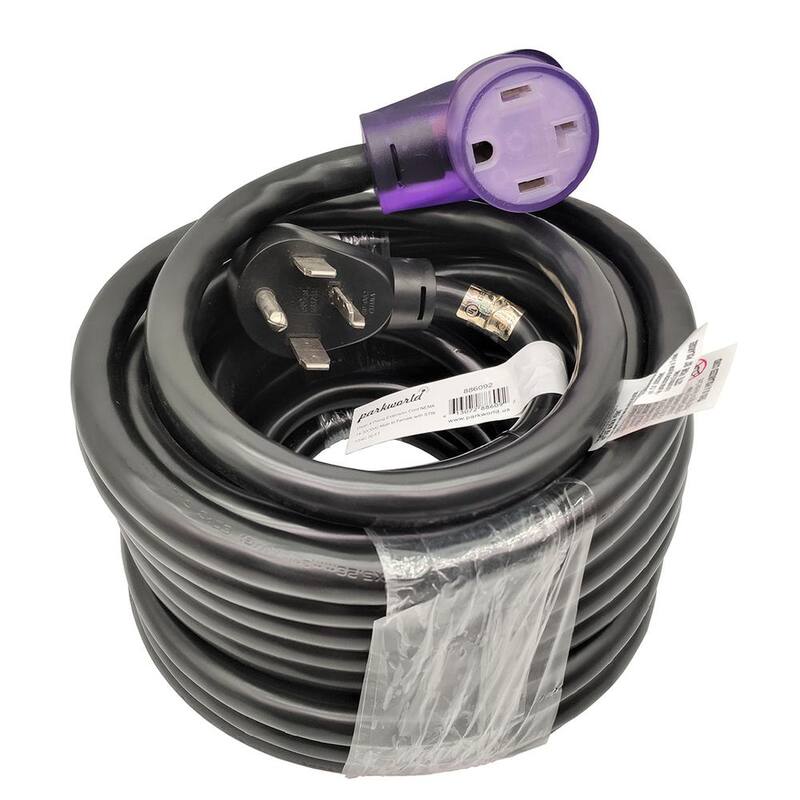 50 ft. 10/4 30 4-prong Dryer Heavy-Duty 14-30 Extension Cord-Paradise Island Wear