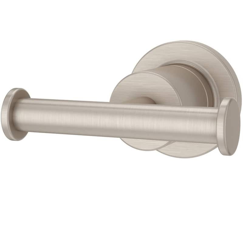 Double Robe Hook in Brushed Nickel-Paradise Island Wear