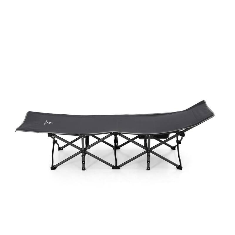 Extra Large Camping Cot With Carrying Bag Frame Folding Cot-Paradise Island Wear