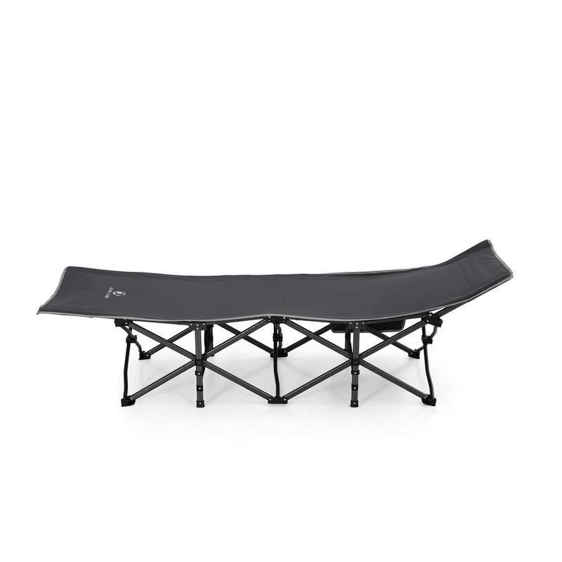Extra Large Camping Cot With Carrying Bag Frame Folding Cot-Paradise Island Wear