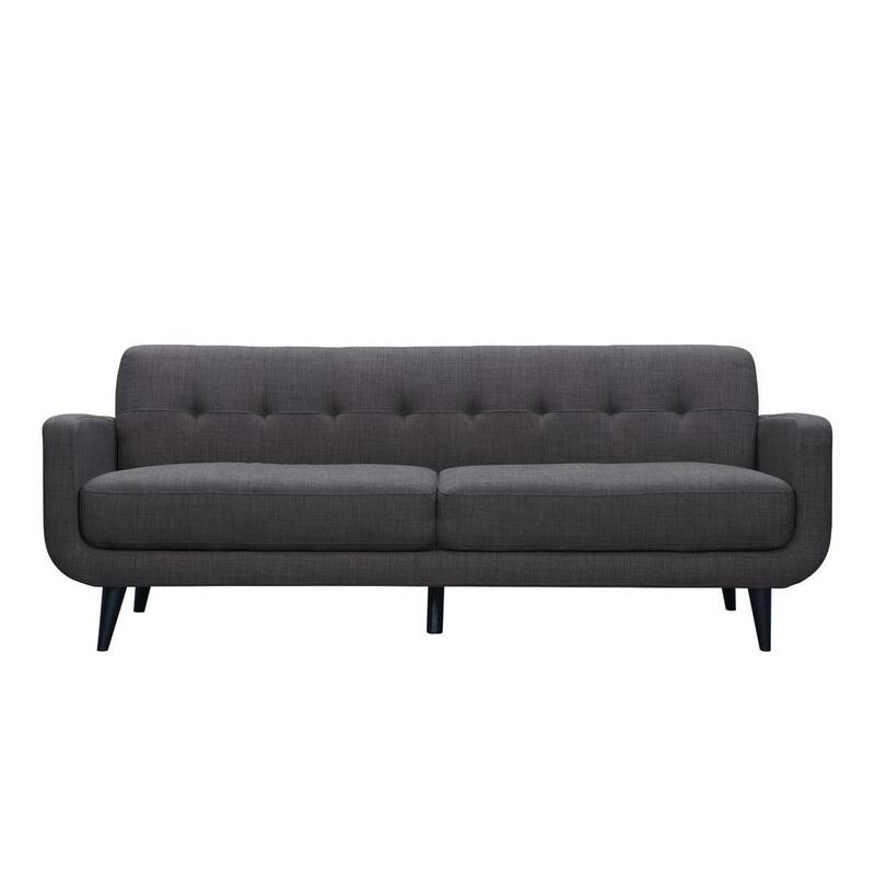 Hailey 3-Piece Charcoal Living Room Sofa Set-Paradise Island Wear